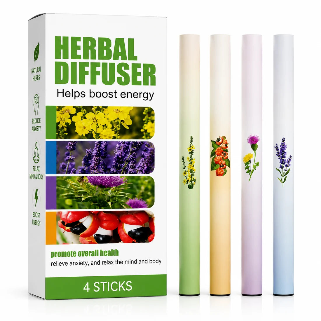 PuffiAir Herbal Diffuser — Pack of 4