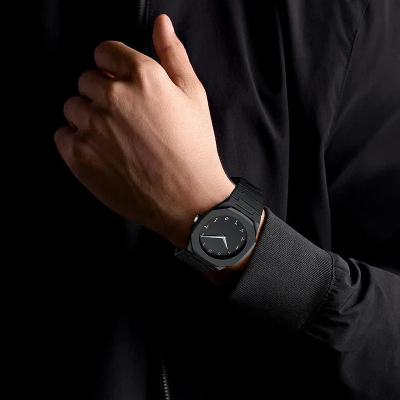 Stainless Steel Arabic Watch | Luxury Arabic Dial Watch for Men