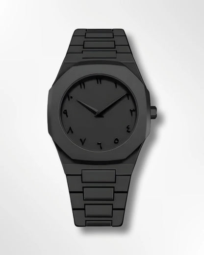 Stainless Steel Arabic Watch | Luxury Arabic Dial Watch for Men