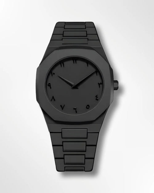 Stainless Steel Arabic Watch | Luxury Arabic Dial Watch for Men
