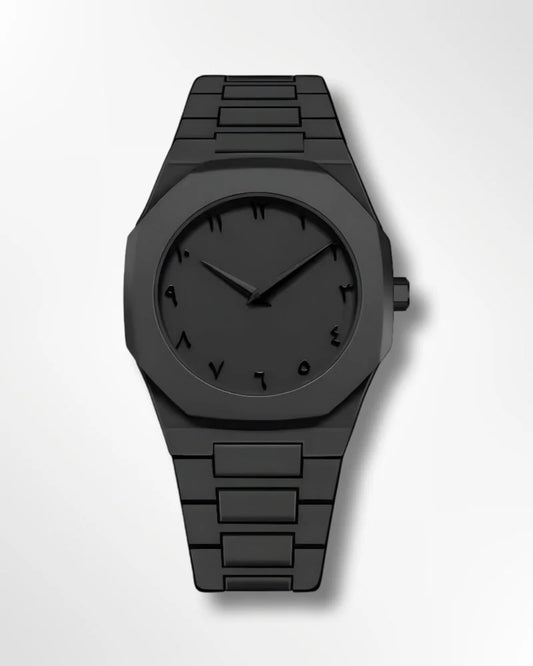 Stainless Steel Arabic Watch | Luxury Arabic Dial Watch for Men