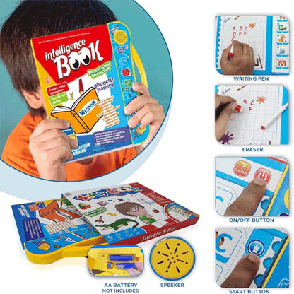 Kids Educational Learning Activity Book | Smart Preschool Study Book