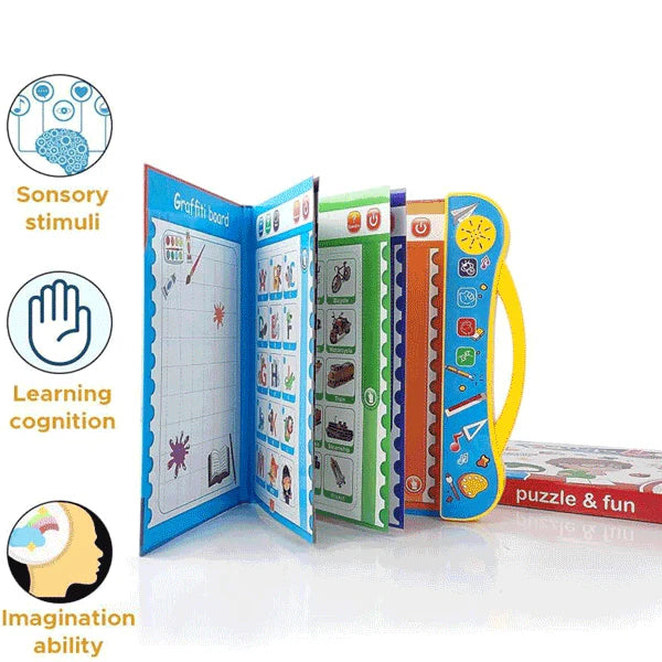 Kids Educational Learning Activity Book | Smart Preschool Study Book